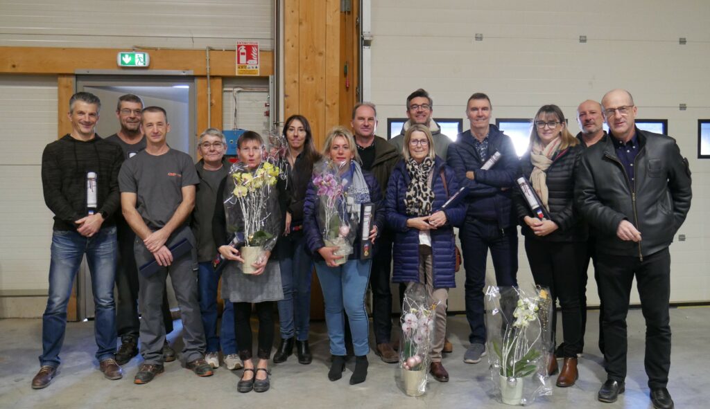 Remise des médailles Courbis