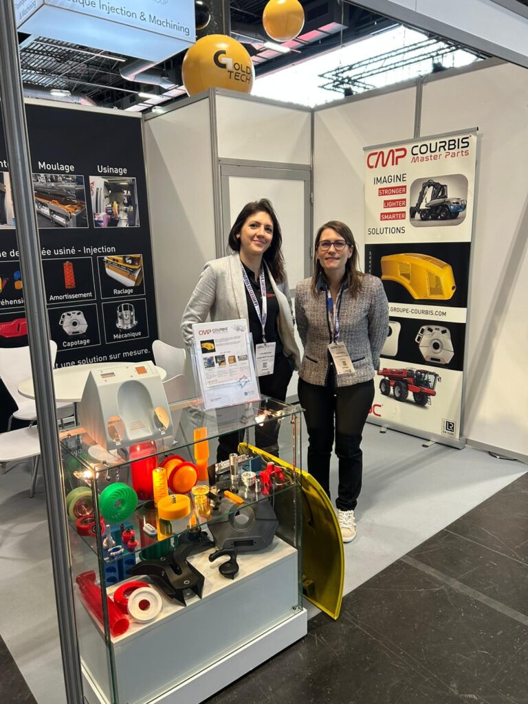Courbis Master Parts et Courbis Smart Polymers au salon Global Industrie